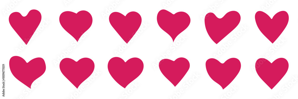 Vector hearts sketch. Doodle set. Collection, cute, Pink, pink. Wedding greeting card element. Vector hearts sketch. Doodle set. Collection, cute, Pink, pink. Wedding greeting card element.