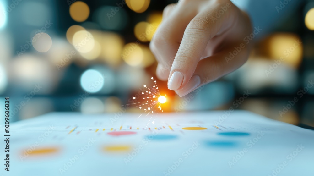 A close up shot of a hand pointing to a specific data point on a medical chart, highlighting a significant finding. A close up shot of a hand pointing to a specific data point on a medical chart, highlighting a significant finding.
