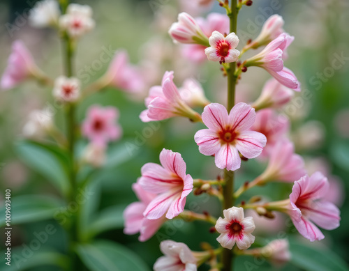 Pink Flowering Plant in Garden