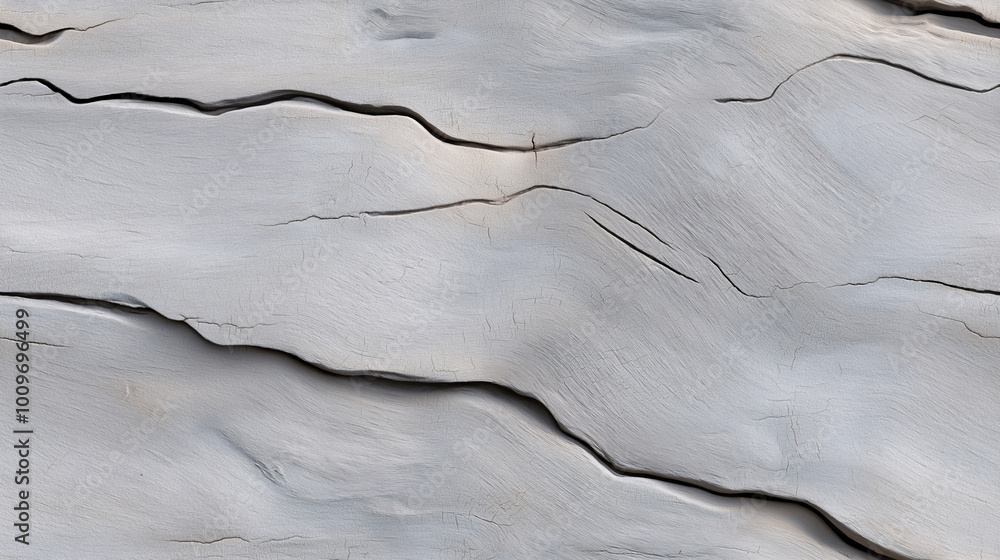 Fototapeta premium Gray Weathered Wood Texture Rustic Cracked Wooden Background