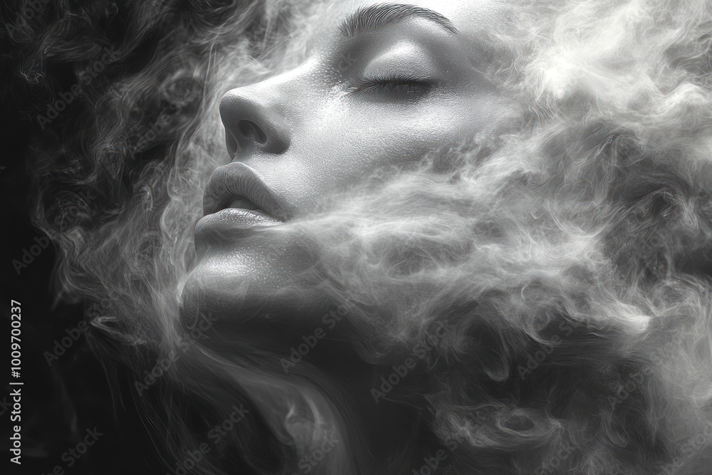 Woman in Smoke Woman in Smoke