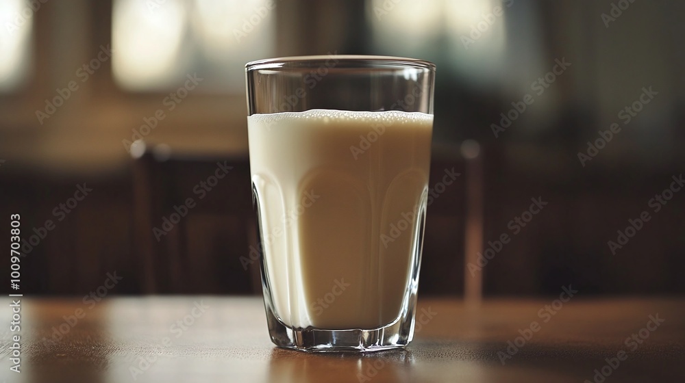 glass of fresh nonhomogenized milk with creamy texture representing wholesome nutrition and natural dairy straight from the farm highlighting the purity of unprocessed milk glass of fresh nonhomogenized milk with creamy texture representing wholesome nutrition and natural dairy straight from the farm highlighting the purity of unprocessed milk