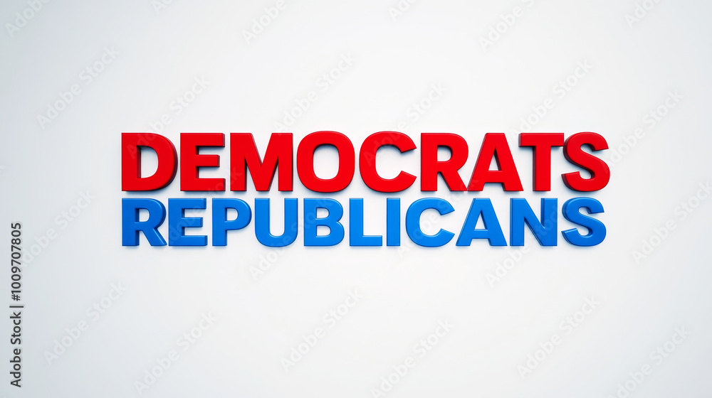 Democrats and Republicans are the two main political parties in the United States Democrats and Republicans are the two main political parties in the United States