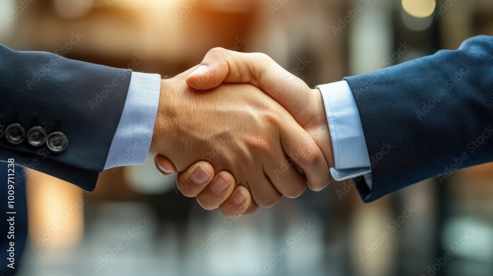Formal Business Handshake Formal Business Handshake