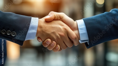 Formal Business Handshake