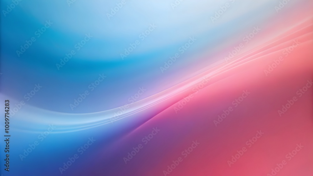 Obraz premium soft pastel gradient background ideal for digital content creation