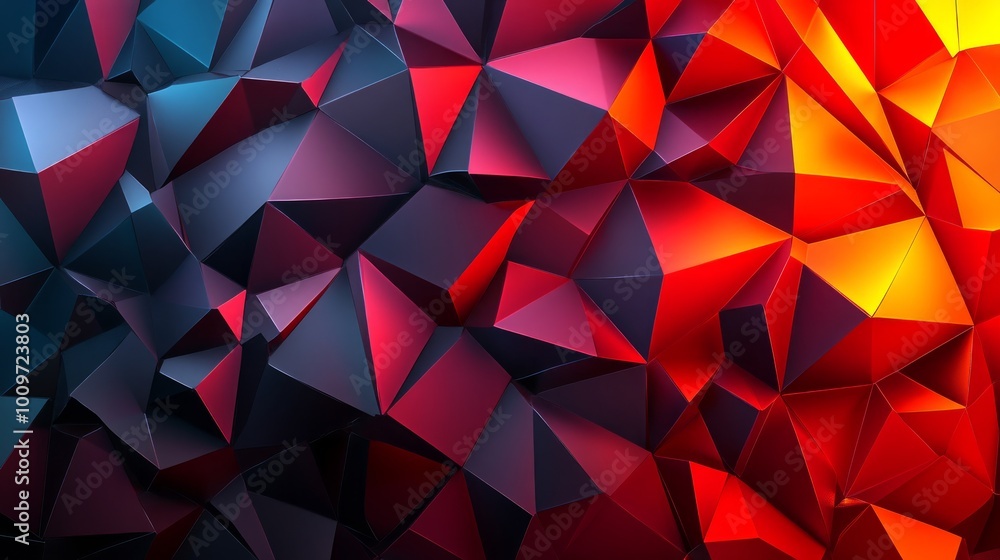 Abstract background, mosaic 3d triangles composition, low poly style design. Illustration For Wallpaper, Banner, Background, Card, Book Illustration, landing page. Abstract background, mosaic 3d triangles composition, low poly style design. Illustration For Wallpaper, Banner, Background, Card, Book Illustration, landing page.