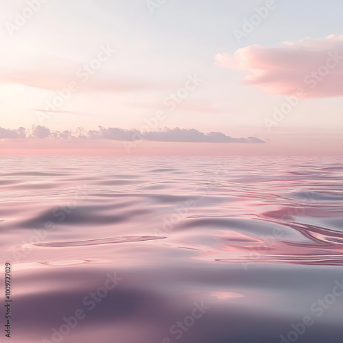 Light pink background, dream, Clear water photo