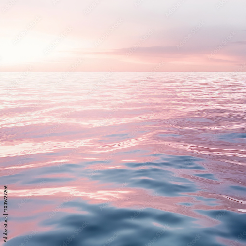 Fototapeta premium Light pink background, dream, Clear water