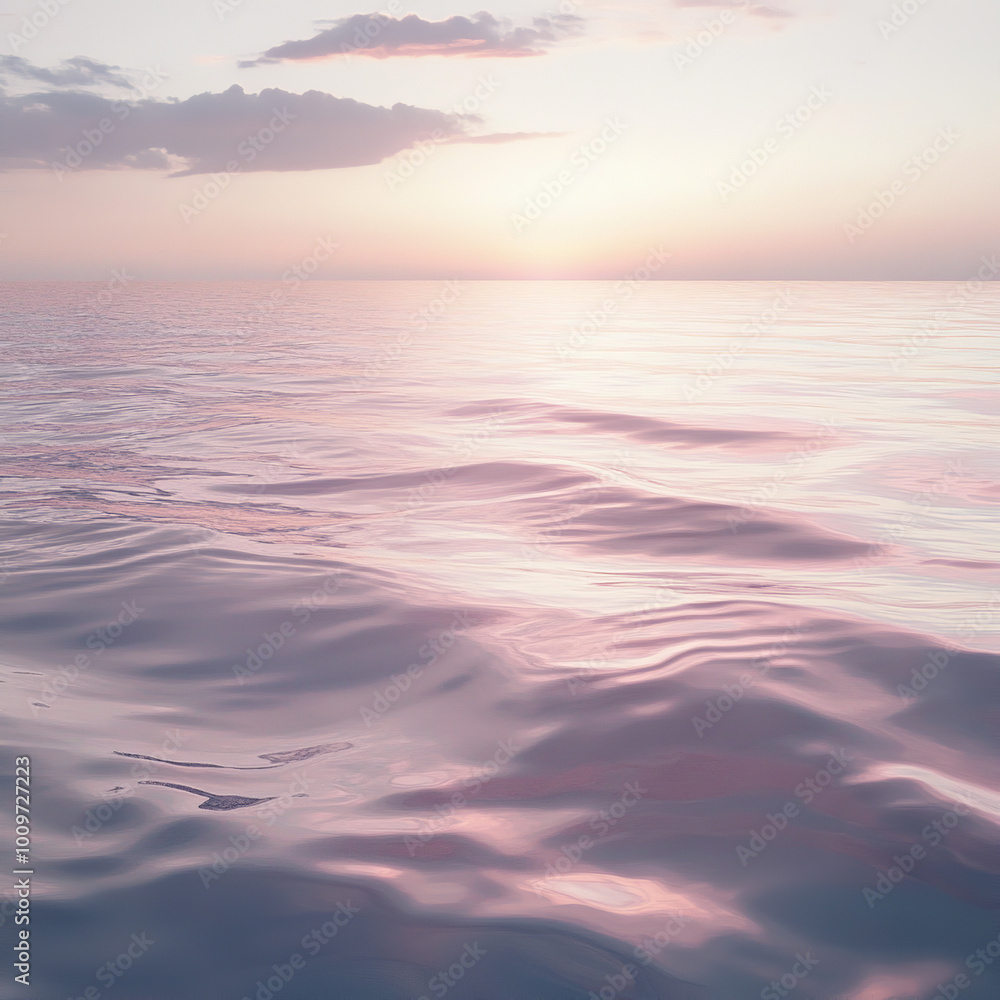 Fototapeta premium Light pink background, dream, Clear water