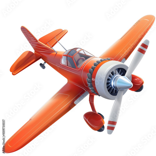 Cartoon plane clip art