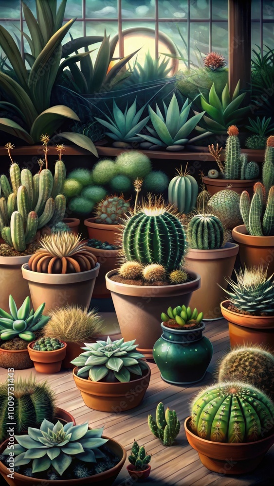 Home garden witn succulents Home garden witn succulents