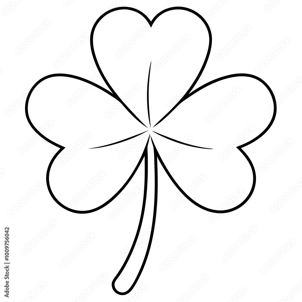 Unique Four Leaf Clover Design with Rounded Leaves Eye Catching Vector Illustration for Nature Lovers
Unique Four Leaf Clover Design with Rounded Leaves Eye Catching Vector Illustration for Nature Lovers
