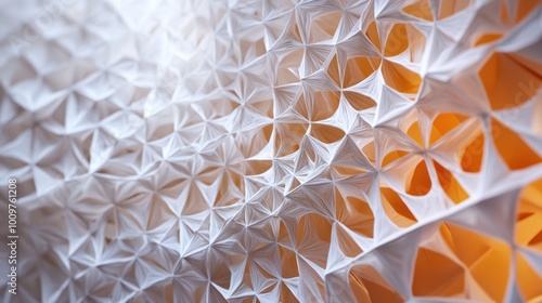 Abstract Paper Sculpture photo