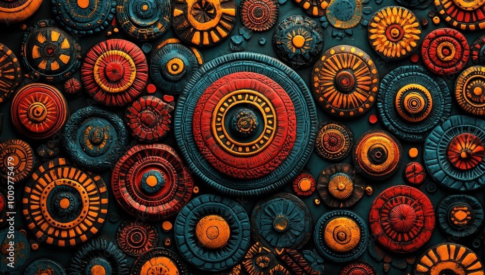 Abstract Circular Patterns Abstract Circular Patterns