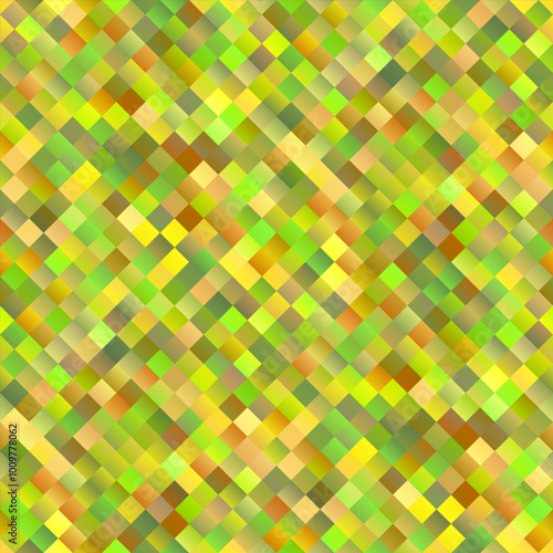 Seamless square pattern background - geometric abstract colorful vector graphic design