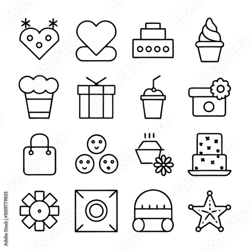 Finance and commercial Icons Collection-Analyzing, Data, Big Data, Research, Examining, Chart, Diagram, Expertise, Planning, Advice