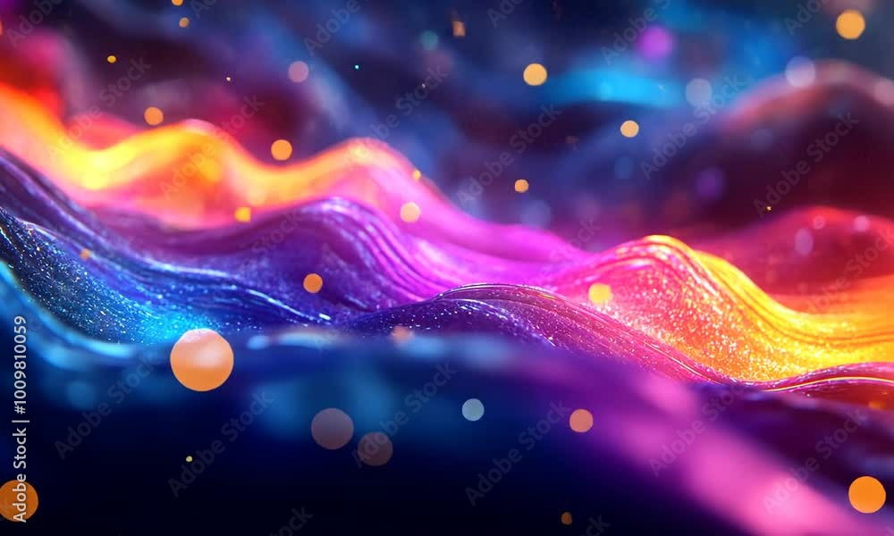 Abstract Colorful Glow Abstract Colorful Glow