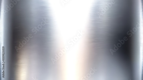 Metal silver texture background or aluminum brushed silver texture with reflection. Abstract background for wallpaper. Vector illustration EPS10. 