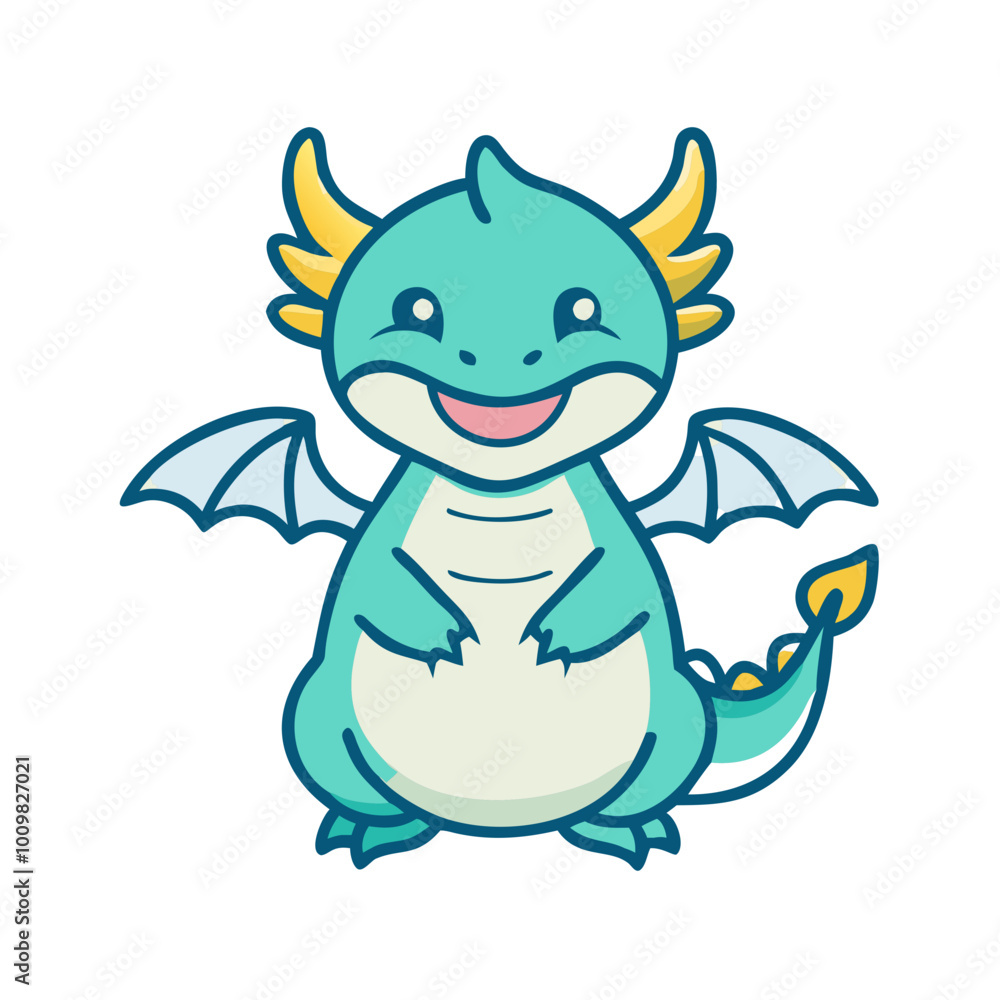 Obraz premium icon of dragon 