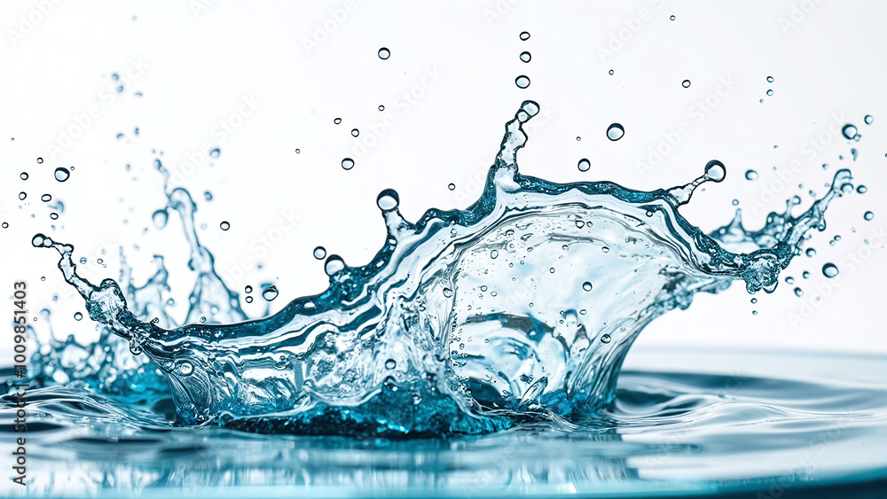High-Speed Water Splash Photography High-Speed Water Splash Photography