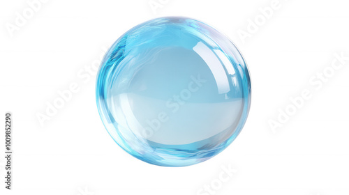 Water Droplet isolated on Transparent Background PNG
