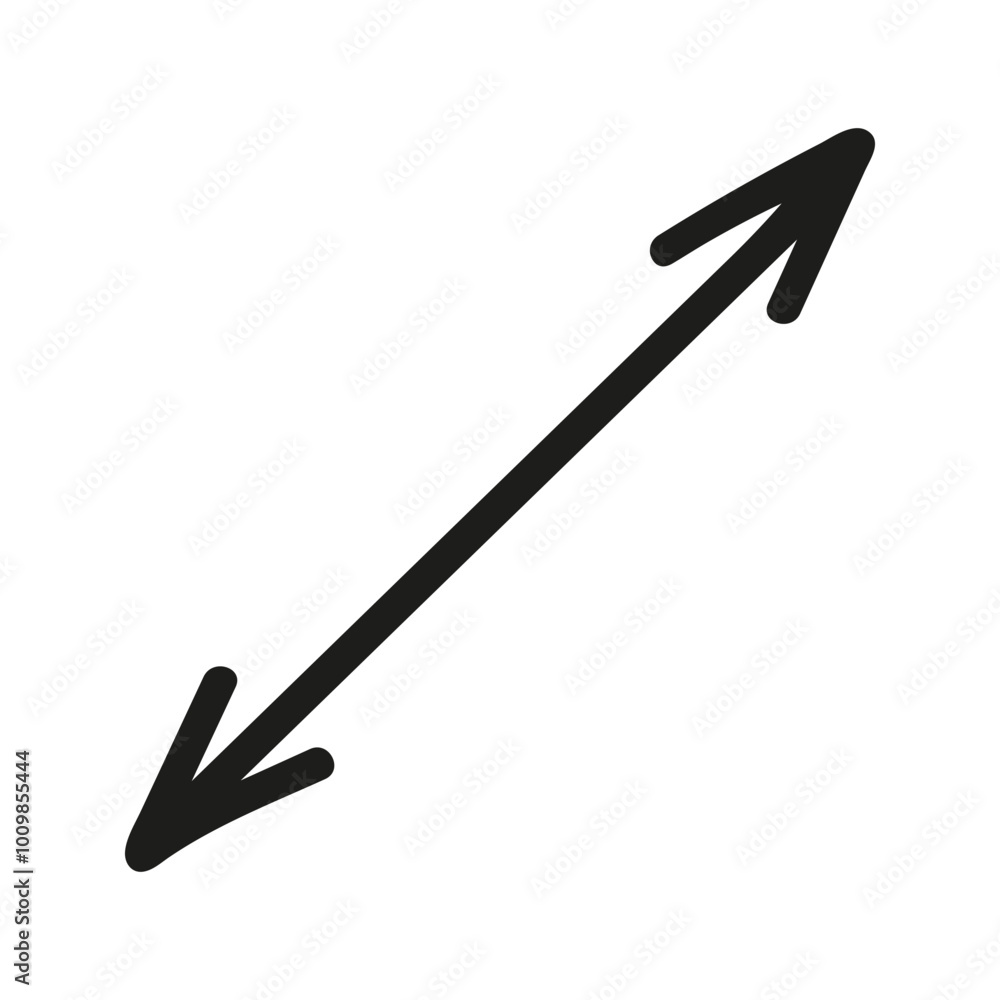 Doodle arrow Illustration. Hand drawn element for navigation and presentations. Doodle arrow Illustration. Hand drawn element for navigation and presentations.