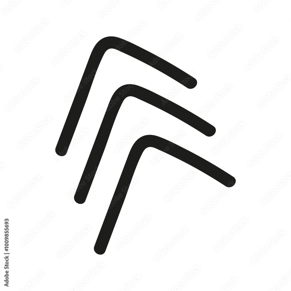 Fototapeta premium Doodle arrow Illustration. Hand drawn element for navigation and presentations.