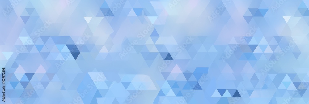 Fototapeta premium Blue and black Tones Geometric Triangles Grainy Texture. background with Subtle Gradients and Muted Colors 