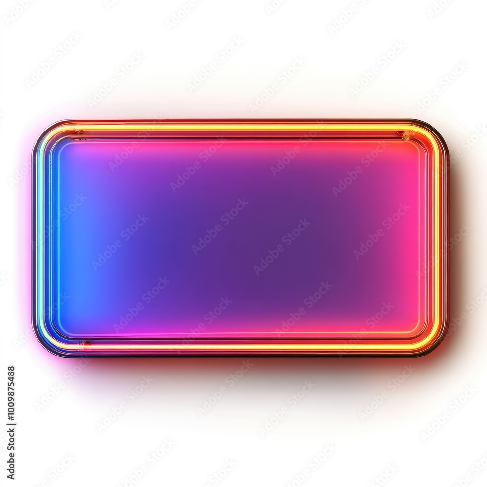 Vibrant Neon Frame with Gradient Background in Modern Abstract Design for Creative Projects and Digital Art Vibrant Neon Frame with Gradient Background in Modern Abstract Design for Creative Projects and Digital Art