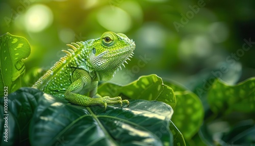 Urban wildlife conservation efforts with dynamic scenes, natural and vibrant, Urban, Soft greens, Photograph, Wildlife protection