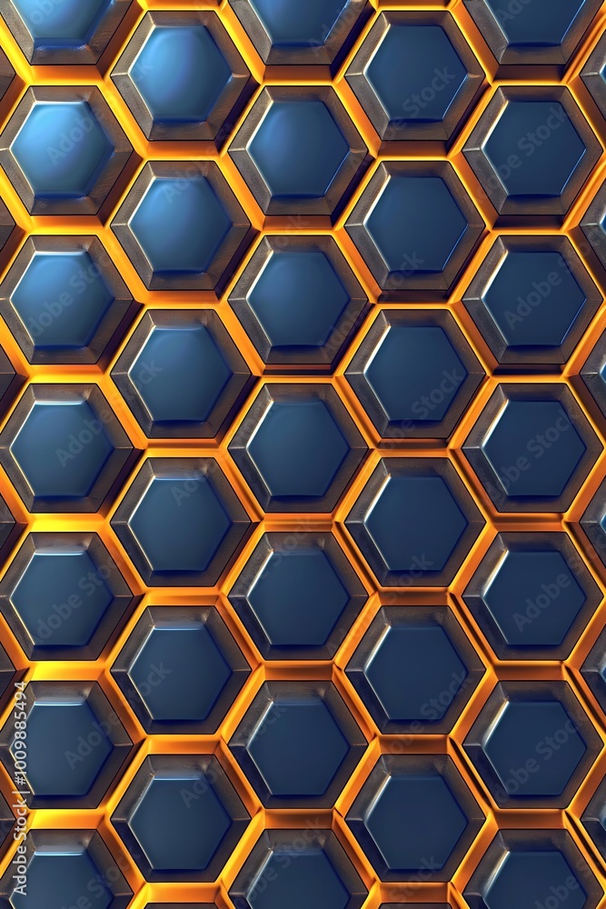 Dynamic Blue Abstract Background Featuring Interconnected Hexagons, Evoking a Sense of Modern Technology and Innovation, Perfect for Digital Design and Creative Projects Dynamic Blue Abstract Background Featuring Interconnected Hexagons, Evoking a Sense of Modern Technology and Innovation, Perfect for Digital Design and Creative Projects