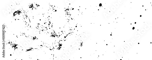  abstract grunge textures featuring splatters and rough patterns, perfect for adding a distressed, vintage feel to designs. Vector illustration