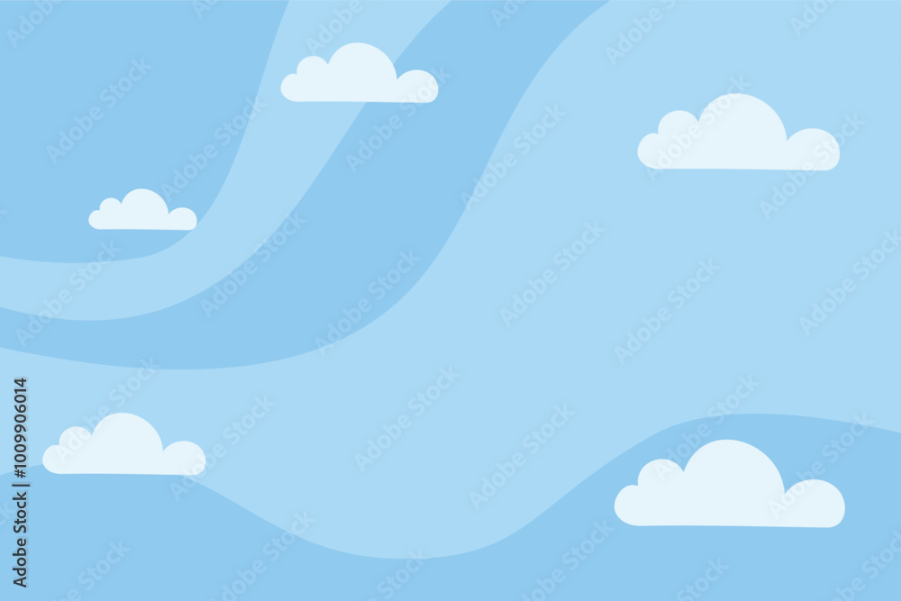 Sky background. Blue summer clear day air Sky background. Blue summer clear day air