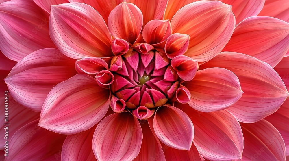 A close-up of a pink flower with many petals surrounding the middle, showcasing its intricate beauty A close-up of a pink flower with many petals surrounding the middle, showcasing its intricate beauty