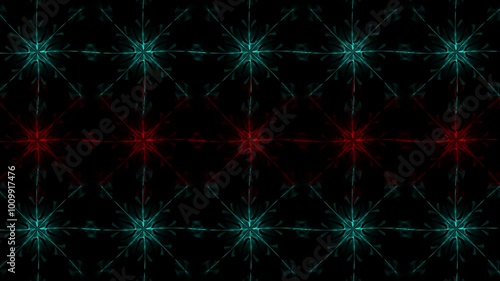 Hypnotic Motion Background and mandala design animation. Seamless Looping Neon Light Kaleidoscope. abstract patterns design seamless animation.