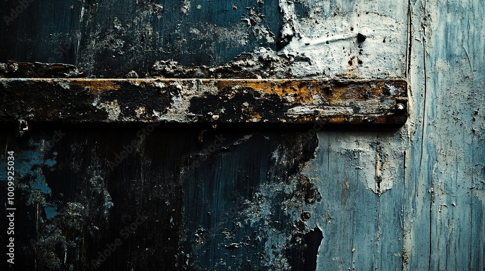 Weathered Wood Texture with Peeling Paint Weathered Wood Texture with Peeling Paint