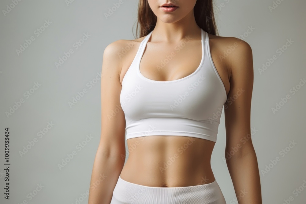Fototapeta premium Sportswear apparel bra underwear.