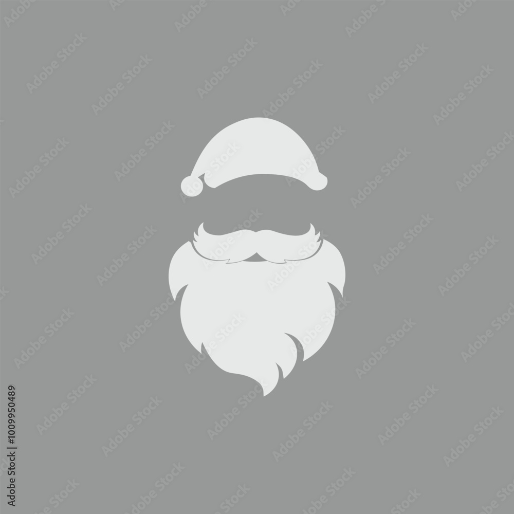 Obraz premium Christmas set. Christmas icons. Merry Christmas. Vector on a white background.