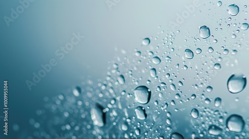 Water drops on glass background. Water drops on glass surface.