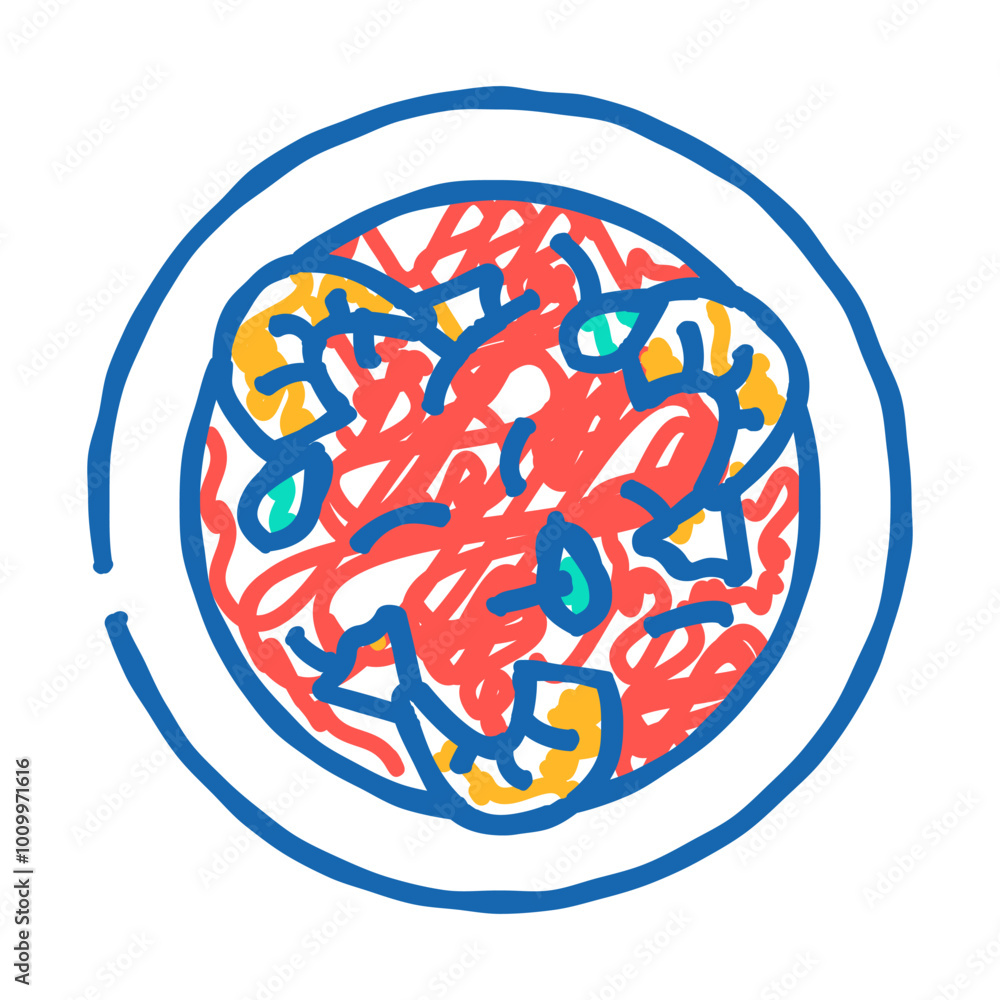 tom yum soup thai cuisine doodle icon sketch vector. tom yum soup thai cuisine sign. isolated symbol illustration tom yum soup thai cuisine doodle icon sketch vector. tom yum soup thai cuisine sign. isolated symbol illustration