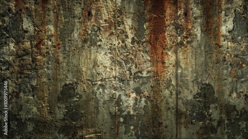 This image features a weathered wall with intricate textures and muted tones, showcasing a vintage, rustic appearance, perfect for use in artistic or background applications.