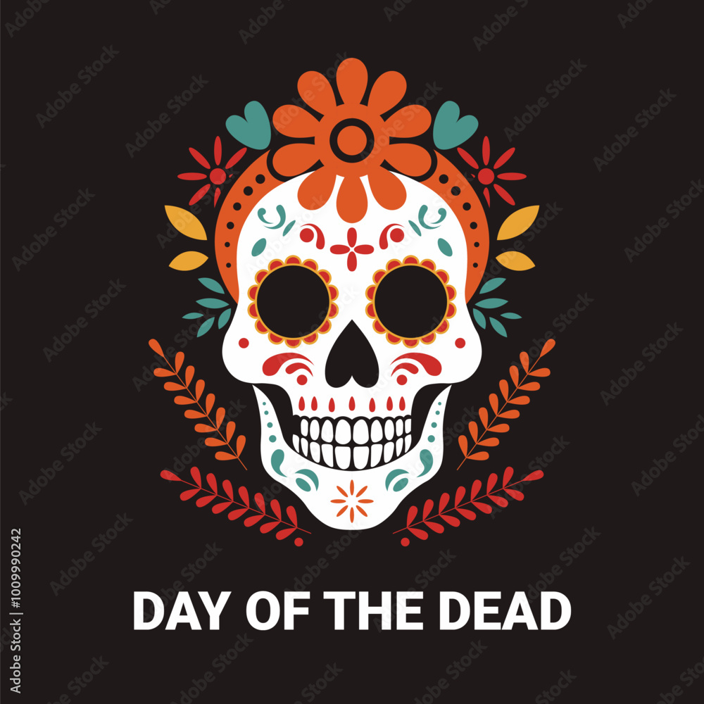 Day of the Dead background. Day of the Dead background.