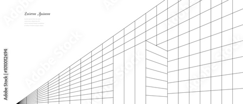 幾何学 抽象 建築 テクノロジー ビジネス 背景