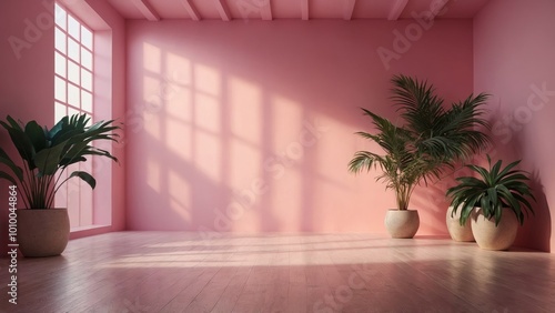 empty interior with empty space