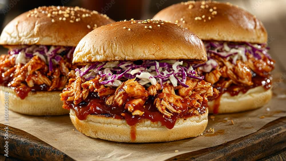 Delicious Pulled Chicken Sandwiches Delicious Pulled Chicken Sandwiches