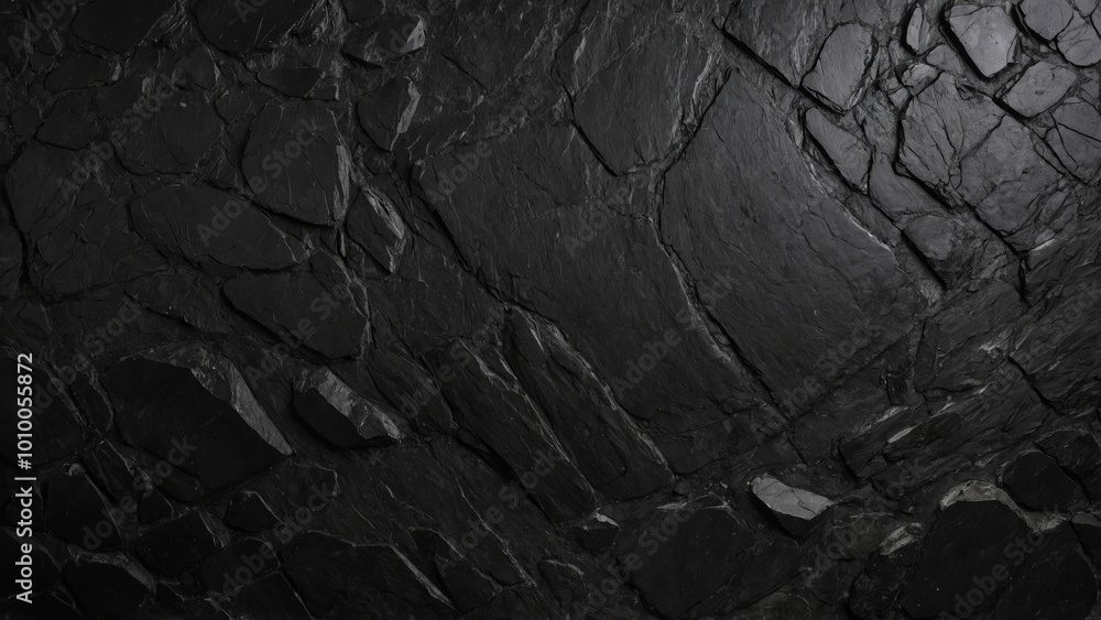black slate background texture, black stone wall, dark background. black slate background texture, black stone wall, dark background.