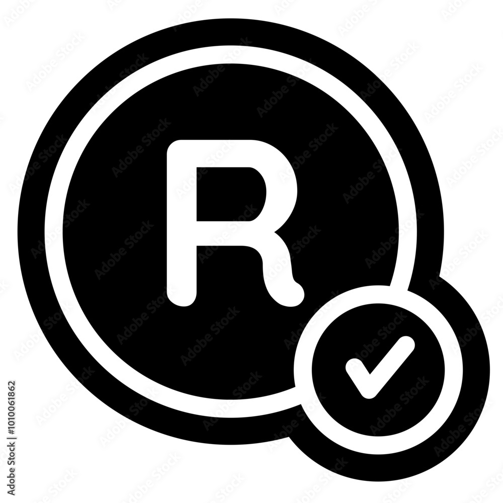 Registered Icon, Trade mark symbol Registered Icon, Trade mark symbol