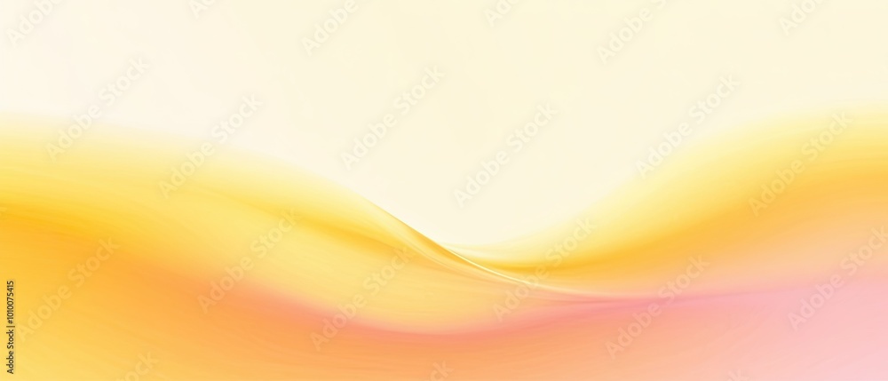 Abstract Yellow and Pink Wave Abstract Yellow and Pink Wave