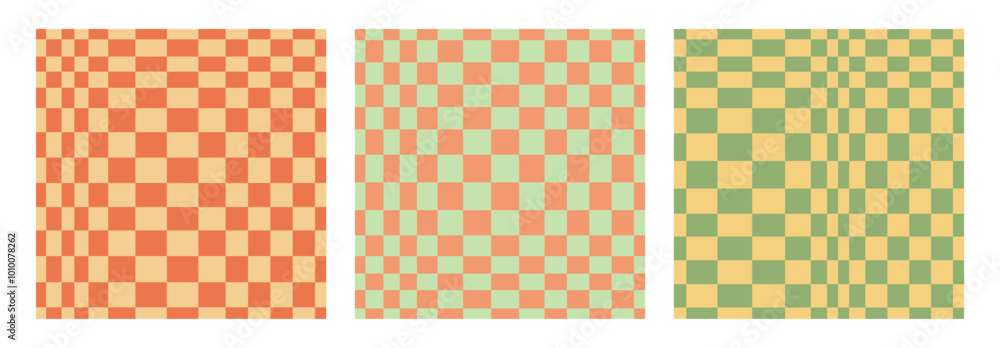 Psychedelic checkerboard poster Psychedelic checkerboard poster